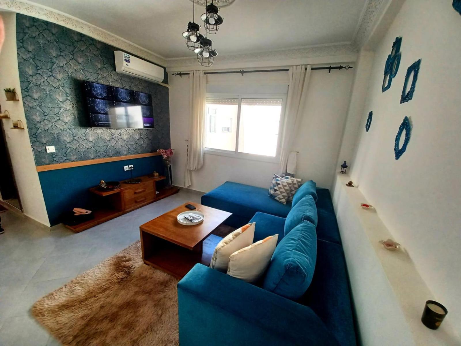 Excellent Rapport Qualite Prix Pour Cet Appartement 3 Etoiles 2P Tout Confort Clim Reversible Residence Golf Mesnana Tanger المظهر الخارجي الصورة