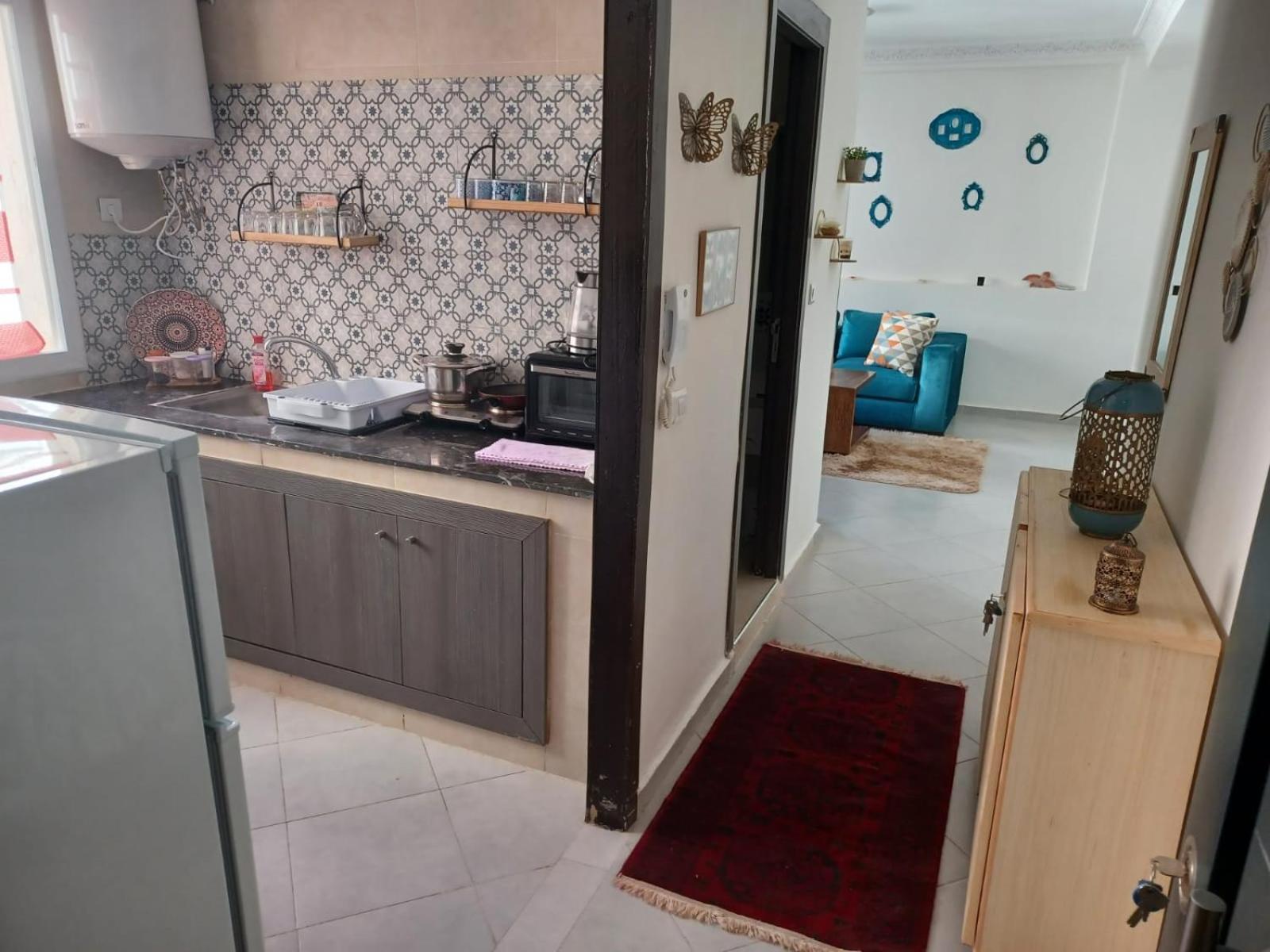 Excellent Rapport Qualite Prix Pour Cet Appartement 3 Etoiles 2P Tout Confort Clim Reversible Residence Golf Mesnana Tanger المظهر الخارجي الصورة